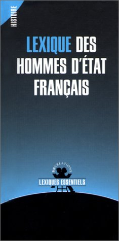 Lexique des hommes d'Etat français