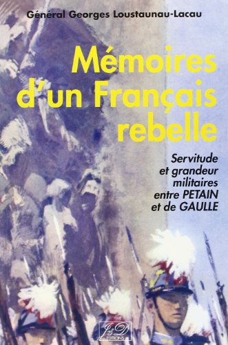 mémoires d'un français rebelle