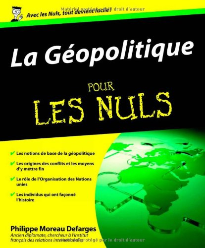 La géopolitique pour les nuls