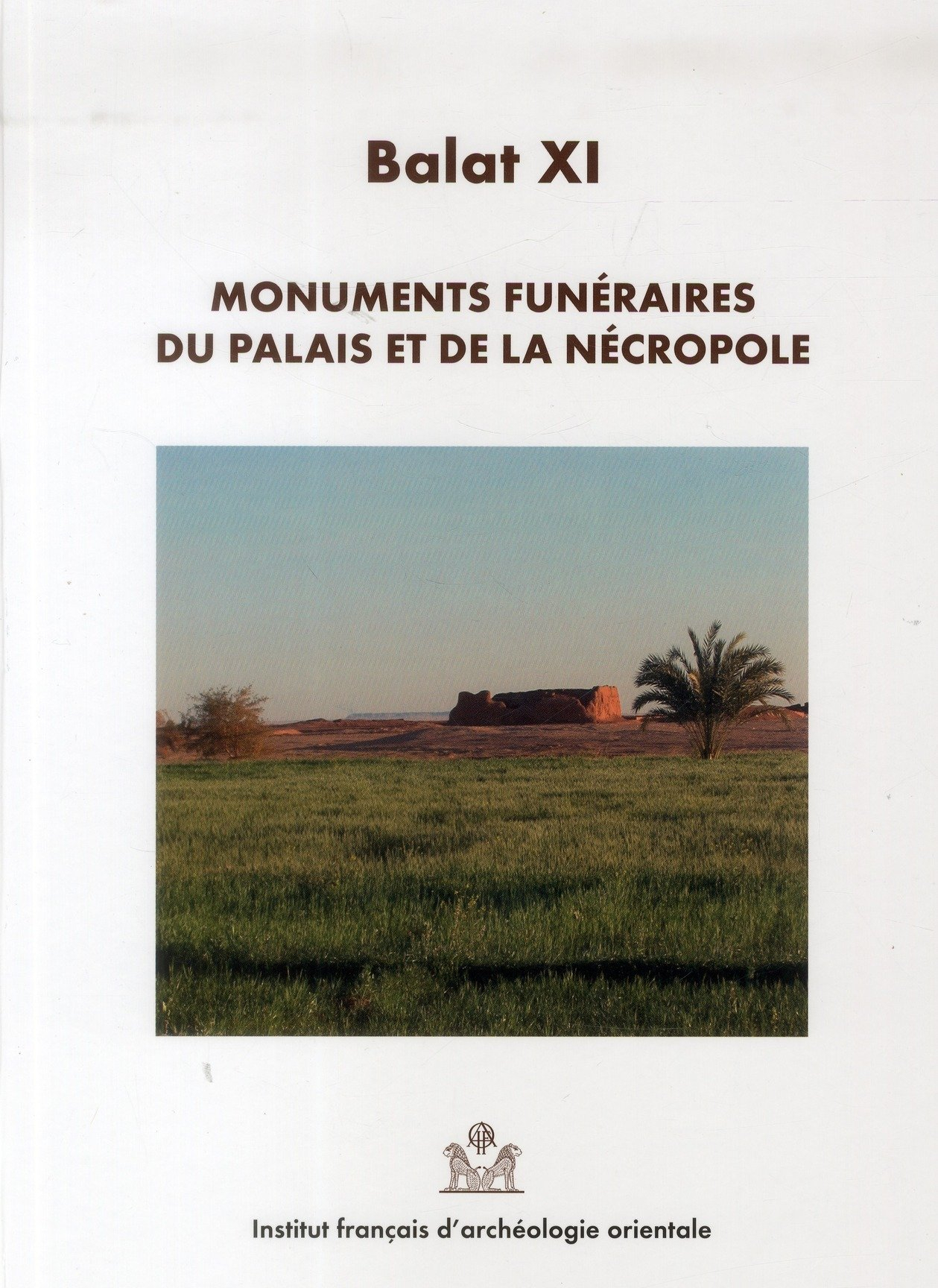 Balat. Vol. 11. Monuments funéraires du palais et de la nécropole
