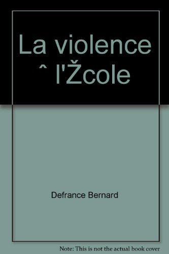 la violence à l'école