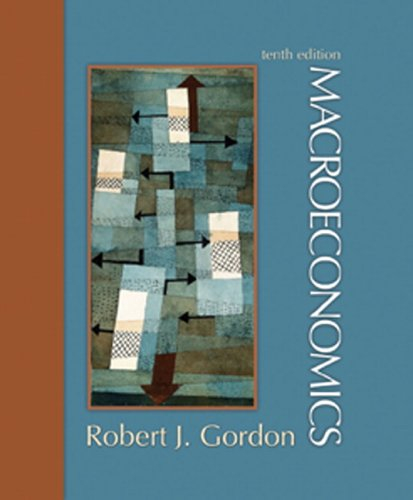 macroeconomics: united states edition - gordon, robert j.