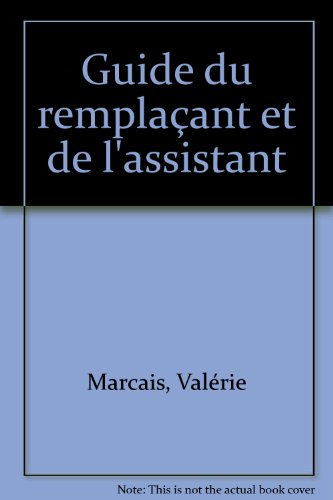 Guide du remplaçant et de l'assistant