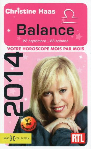 Balance 2014 : 23 septembre-23 octobre : votre horoscope mois par mois