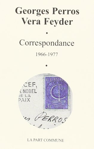 Correspondance (1966-1977)