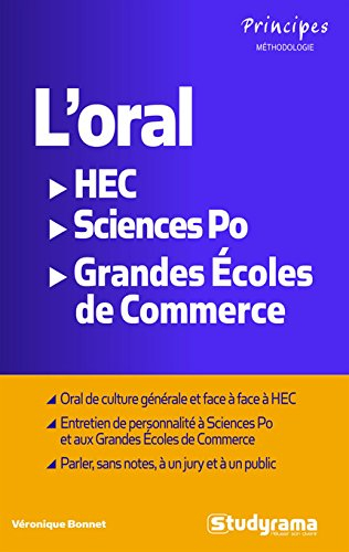 L'oral : HEC, Sciences Po, grandes écoles de commerce