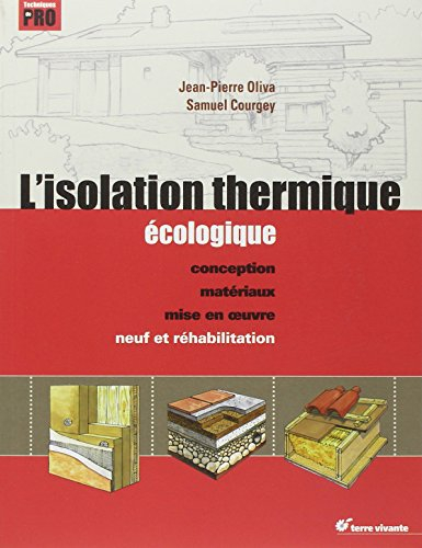 L'isolation thermique écologique : conception, matériaux, mise en oeuvre : neuf et réhabilitation