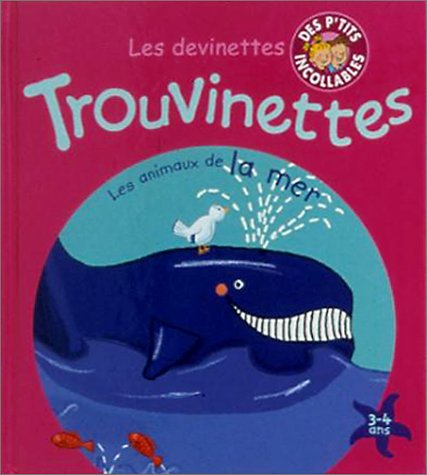 Trouvinettes, les animaux de la mer, 3-4 ans