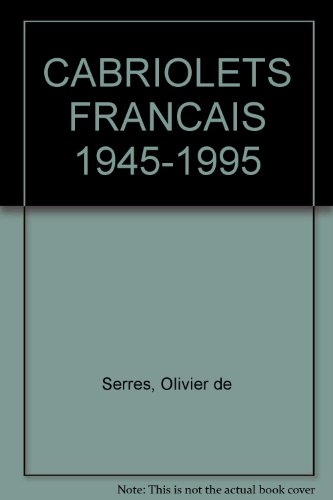 Le grand livre des cabriolets français
