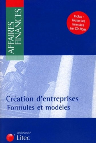 Création d'entreprises : formules et modèles