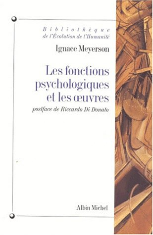 Les fonctions psychologiques et les oeuvres