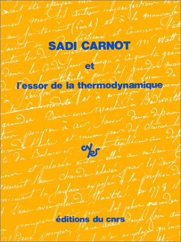 sadi carnot et l'essor de la thermodynamique