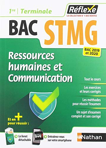 Ressources humaines et communication : bac STMG, 1re-terminale : bac 2019 et 2020