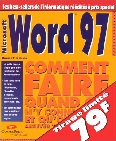 Word 97 : comment faire