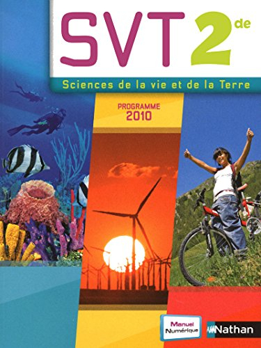 Sciences de la vie et de la Terre, 2de : livre de l'élève : format compact