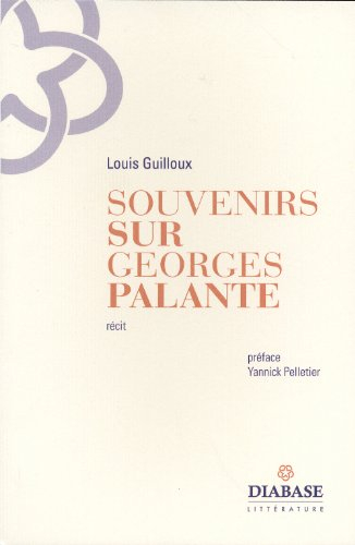 Souvenirs sur Georges Palante : récit