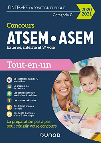 Concours ATSEM-ASEM : externe, interne et 3e voie, catégorie C : tout-en-un, 2020-2021