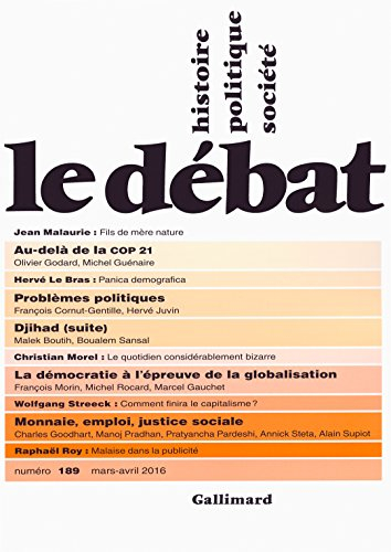Débat (Le), n° 189