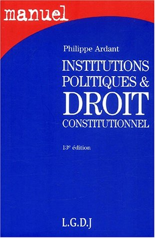 institutions politiques et droit constitutionnel