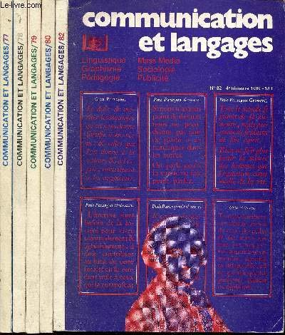Communication et langages- Linguistique, graphisme, Mass Media, Formation, Sociologie, Publicité n°7