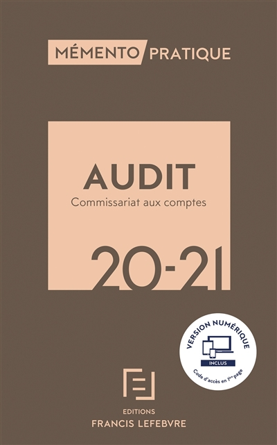 Audit, commissariat aux comptes 20-21
