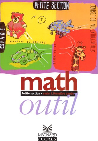 Math outil, petite section, cycle1, 1re année