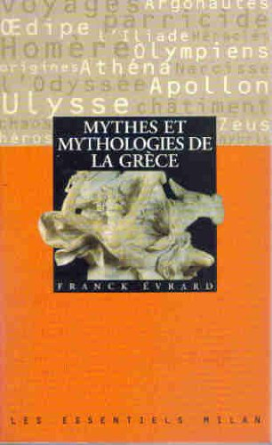 mythes et mythologies de la grèce
