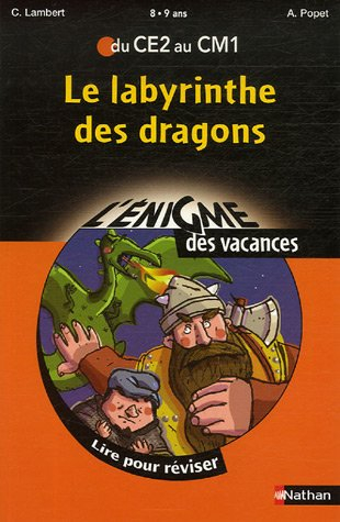 Le labyrinthe des dragons : lire pour réviser du CE2 au CM1, 8-9 ans
