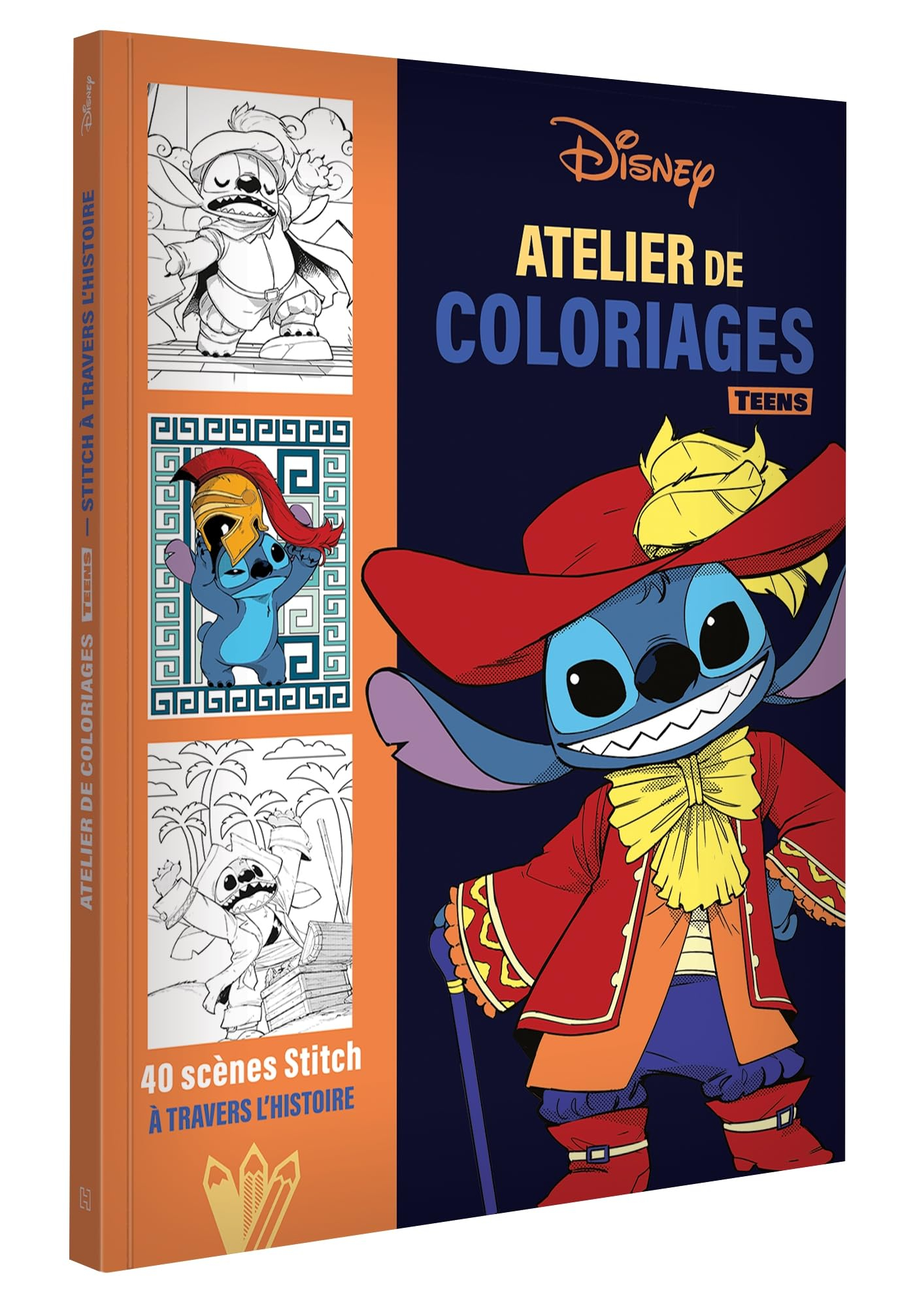 DISNEY TEENS : Atelier de coloriages : Stitch à travers l'Histoire