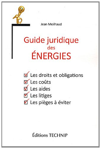 Guide juridique des énergies