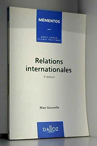 relations internationales - 3ème édition