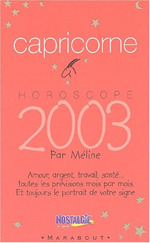 horoscope 2003 : capricorne