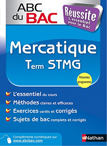 Mercatique terminale STMG : programme 2013