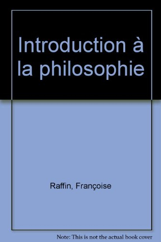 Introduction à la philosophie
