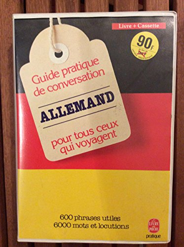 guide de la converstion français/allemand (livre , k7)