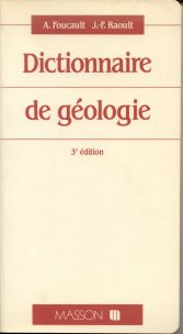 dictionnaire de géologie
