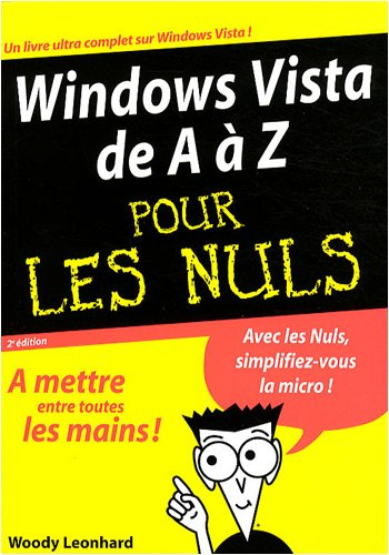 Windows Vista de A à Z pour les nuls