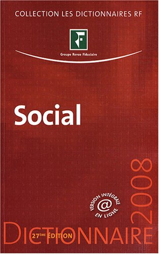Social : dictionnaire 2008
