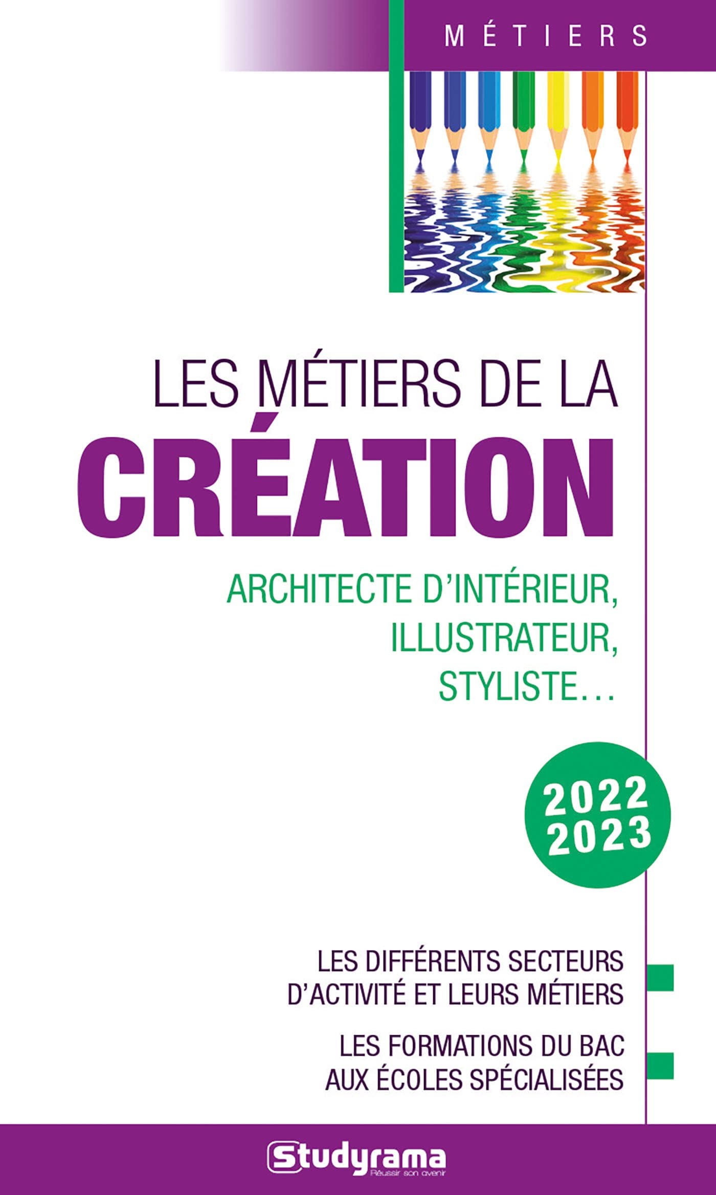 Les métiers de la création : architecte d'intérieur, illustrateur, styliste... : les différents sect