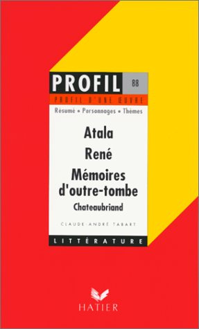 Atala, René, Mémoires d'outre-tombe, Chateaubriand