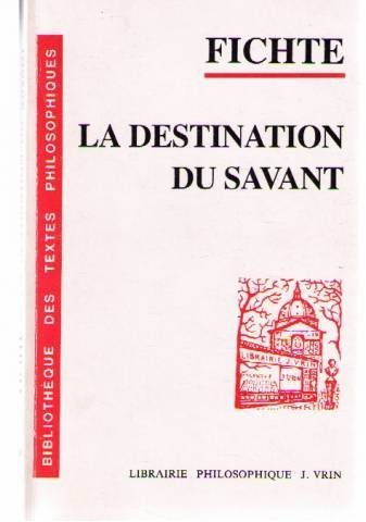 Conférences sur la destination du savant : 1794