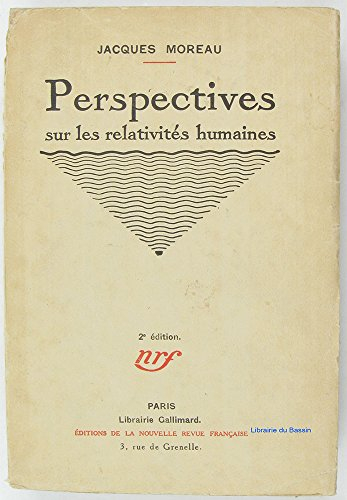 perspectives sur les relativites humaines