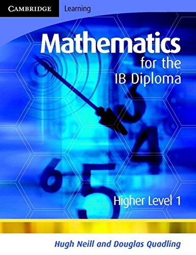 mathematics for the ib diploma higher level 1