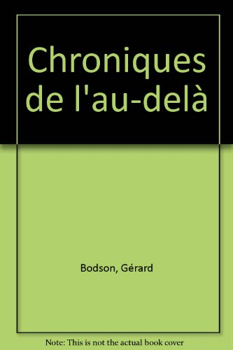 Chroniques de l'au-delà
