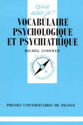vocabulaire psychologique et psychiatrique