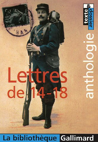 Lettres de 1914-1918 (anthologie)
