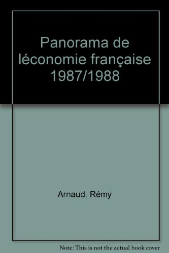 Panorama de l'économie française 1987