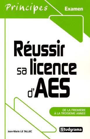 Réussir sa licence d'AES : de la première à la troisième année