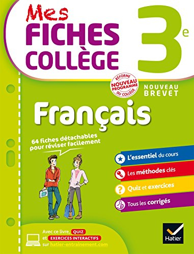 Français 3e, cycle 4