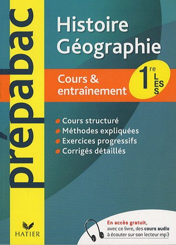 Histoire géographie 1re L, ES, S : cours & entraînement
